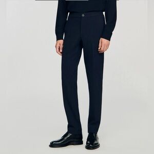 SANDRO Jersey Trousers